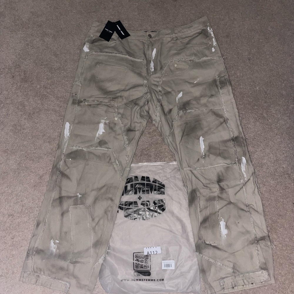 Men's Size 44 Homme Femme “Painter” Jeans